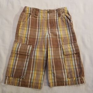Mini Boden boys plaid size 5-6 years